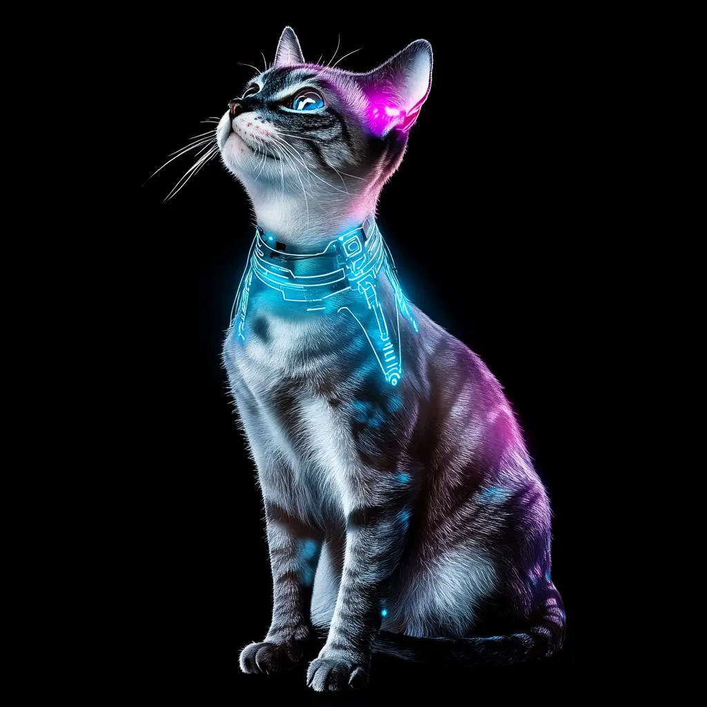 AI Processes Cat