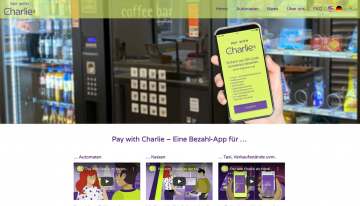 Pay with Charlie - schnell und sicher am Automaten per Handy bezahlen