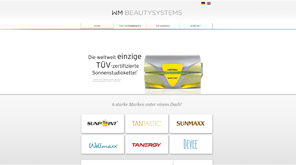 Wordpress-Website WM-Beautysystems mit Responsive Design