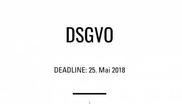 DSGVO fÜr Websites und Online-Shops