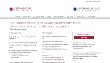 Neuer Web-Auftritt für huesch.com