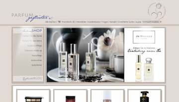 Neuer Shop inkl. Blog für Luxus-Parfums