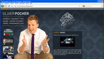 Neue Website für Oliver Pocher