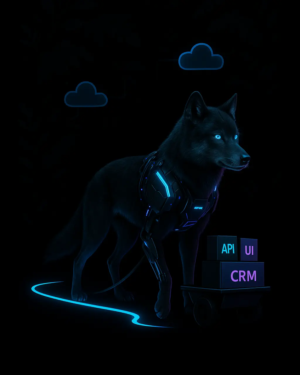Cloud Software Agentur Maskottchen